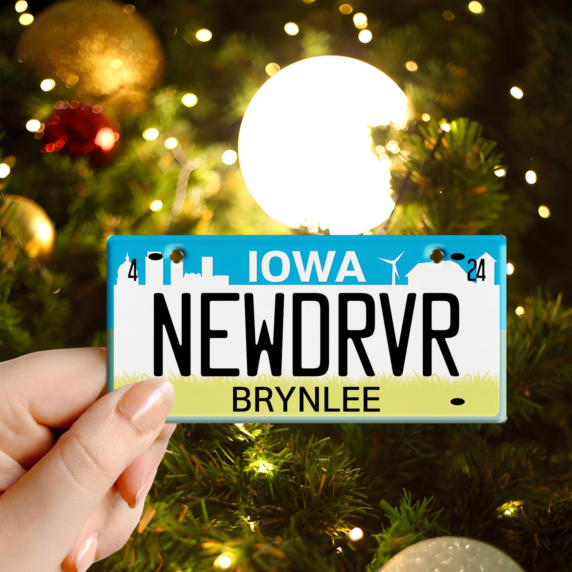 Personalized New Driver Ornament 2024
