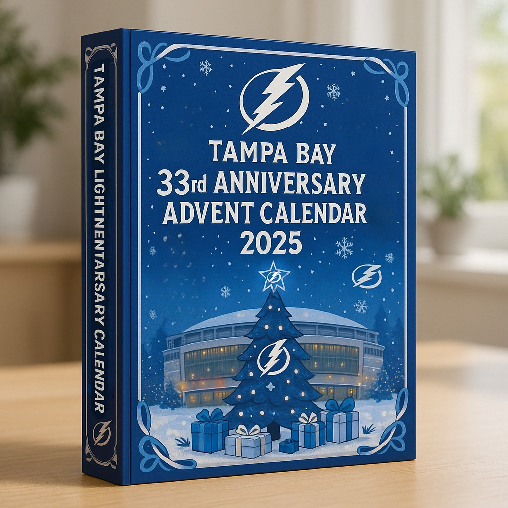 Tampa Bay Lightning 33rd Anniversary Advent Calendar 2025