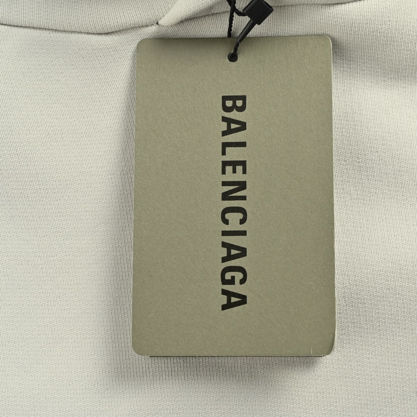Balenciaga 25Fw paneled webbing hooded sweatshirt