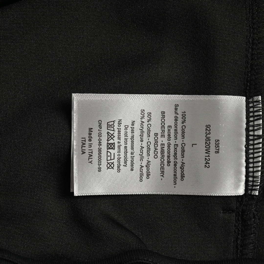 Dior 24Fw embroidered CD ribbon trousers