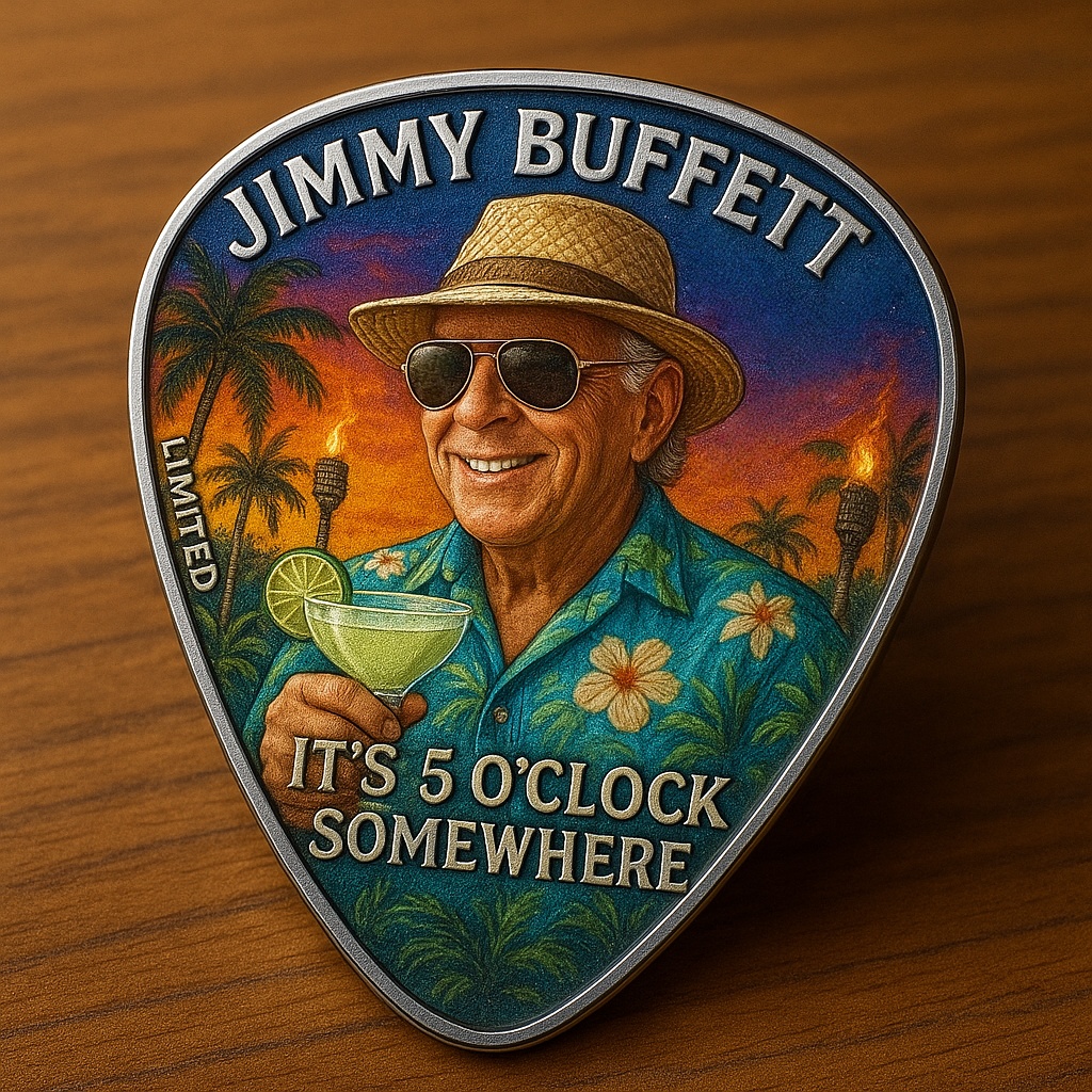Jimmy Buffett Guitar Pick