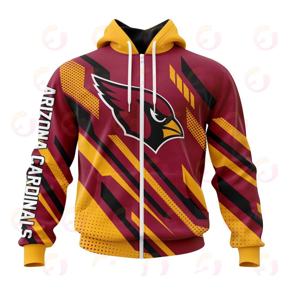 ARIZONA CARDINALS 3D HOODIE SPECIAL MOTOCROSS CONCEPT