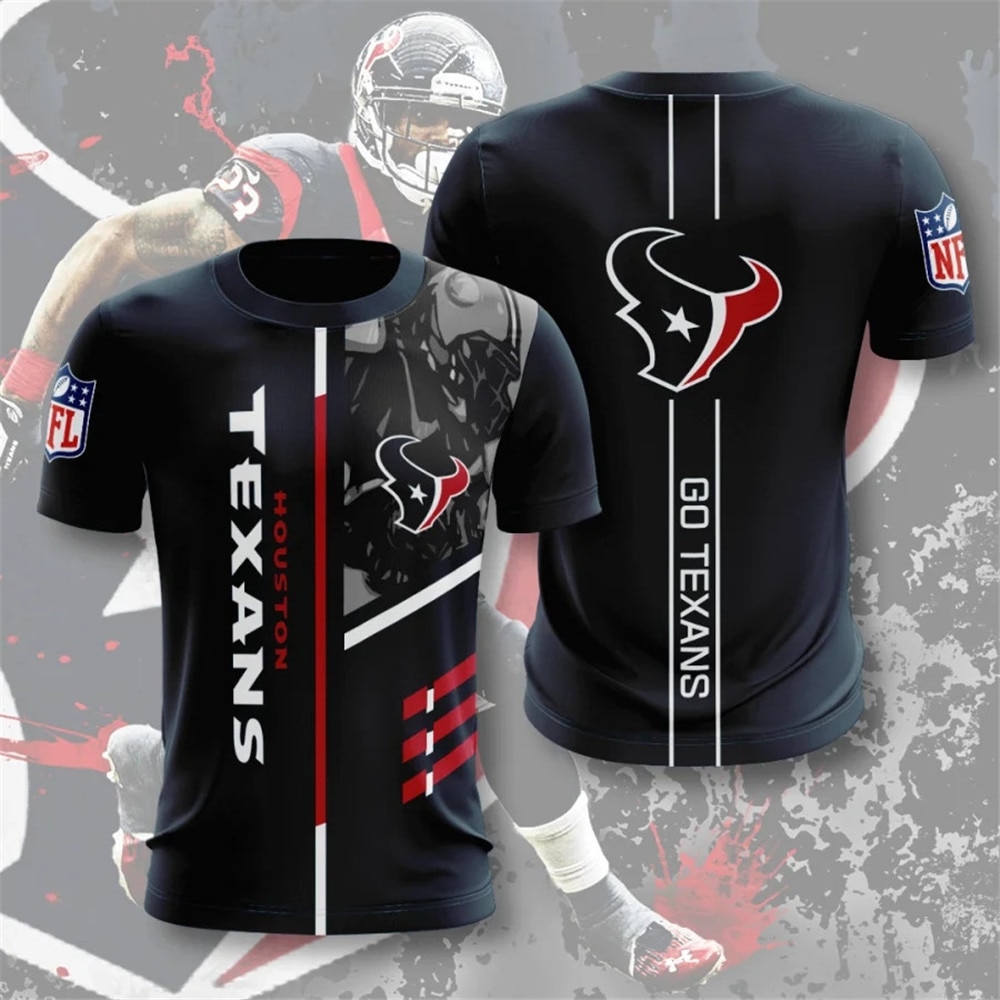 HOUSTON TEXANS 3D HOODIE HHTT009