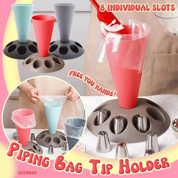 💥Daily Sales of 1000+🔥Piping Bag Tip Holder & Framing nozzle organizer-Buy 2 Get 10% OFF & Free Shipping