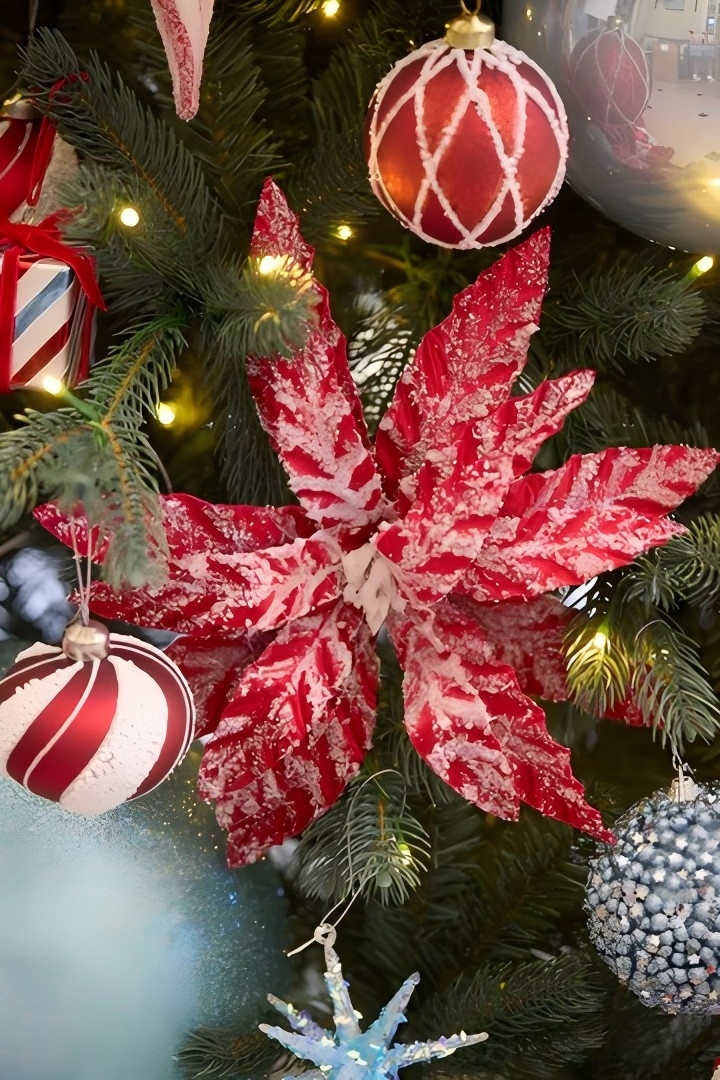 🎄CHRISTMAS ON SALE🔥Artificial Christmas Flower DIY Christmas Tree Decor