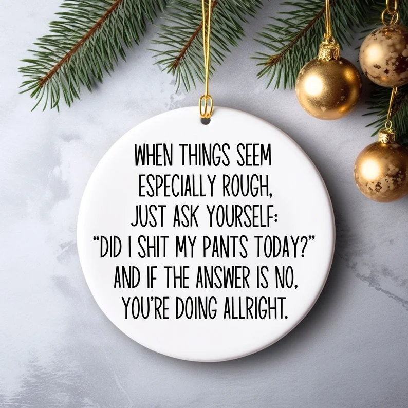 Funny ornament
