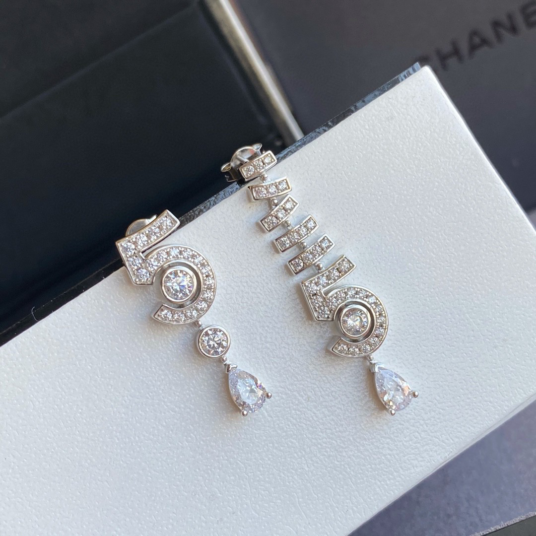 Chanel 5 tassel earrings