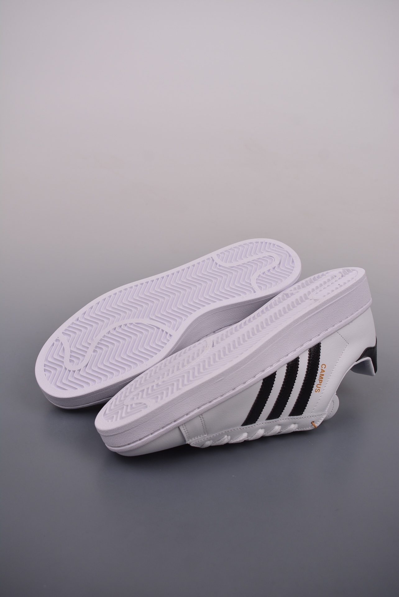 Adidas Originals Campus White and Black Snake Pattern CQ2074