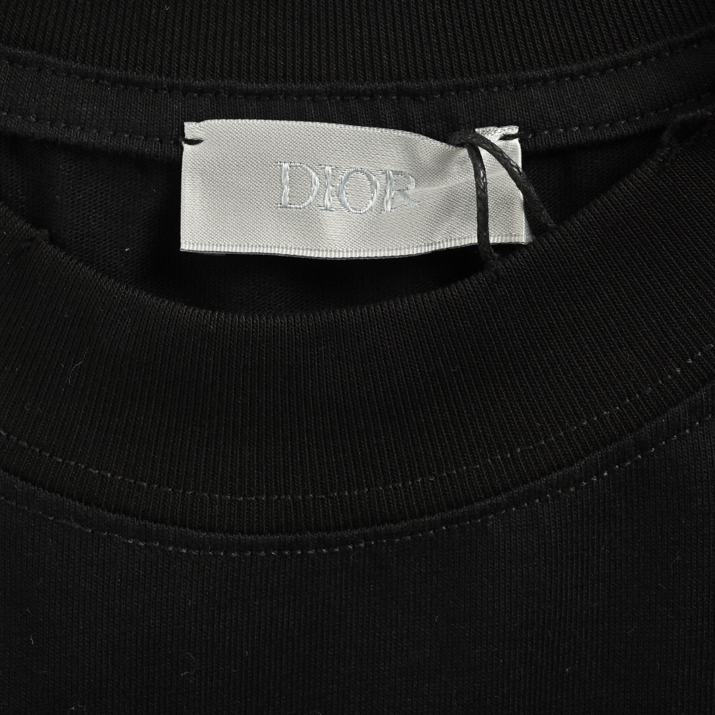 Dior 25ss chest mottled CD letter print hole short sleeve