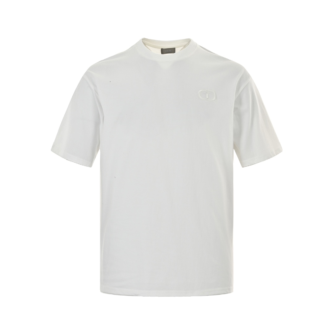 Dior Classic CD Embroidered Short Sleeve