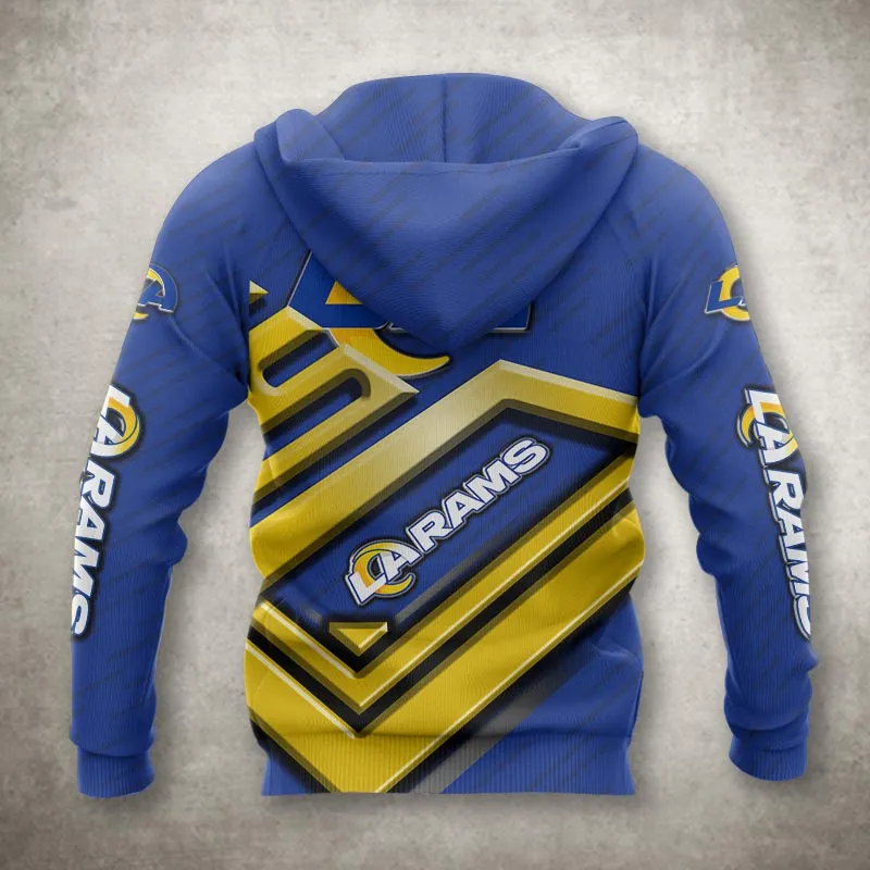 LOS ANGELES RAMS 3D HOODIE DK4390