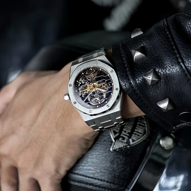 [New Arrival] FM019 Skeleton Luminous Automatic Watch (Limited Edition