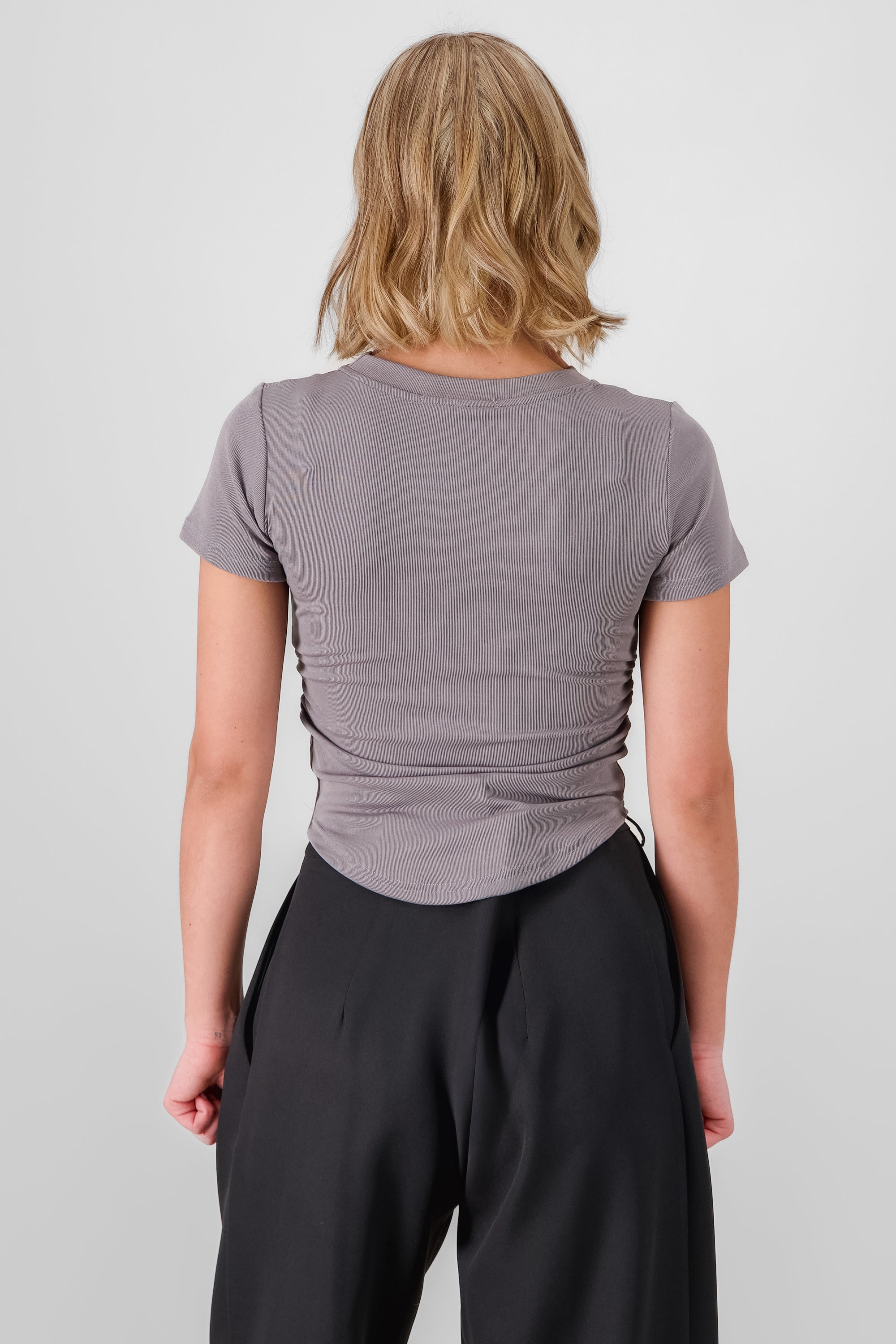 Ribbed T Shirt