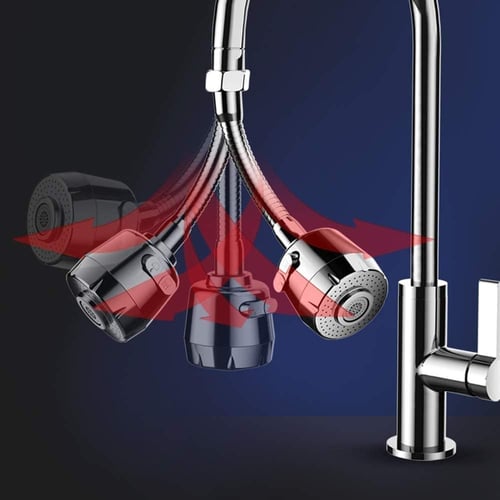 (💥45% OFF--Last Day Sale)--Upgraded 360° Rotatable Faucet Sprayer Head--BUY 3 GET 2 FREE & FREE SHIPPING