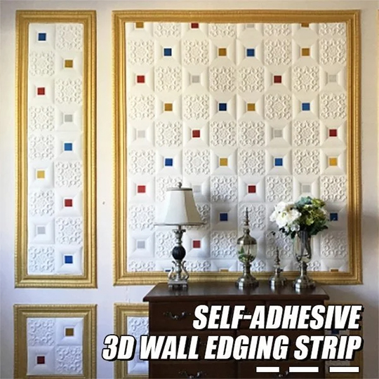 🔥50% OFF Last Day Sale - Self-Adhesive 3D Wall Edging Strip (7.55 Feet)-BUY 5 GET 5 FREE (SAVE 20% OFF & FREE SHIPPING)