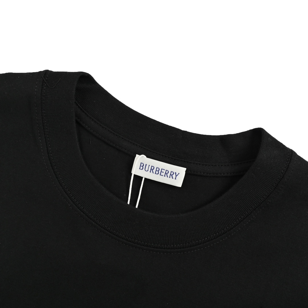 Burberry 24ss short sleeves with horse embroidery on chest