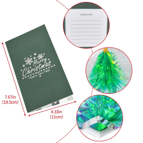 🎁Christmas Gift🔥50% OFF-Christmas Tree 3D Pop-Up Card