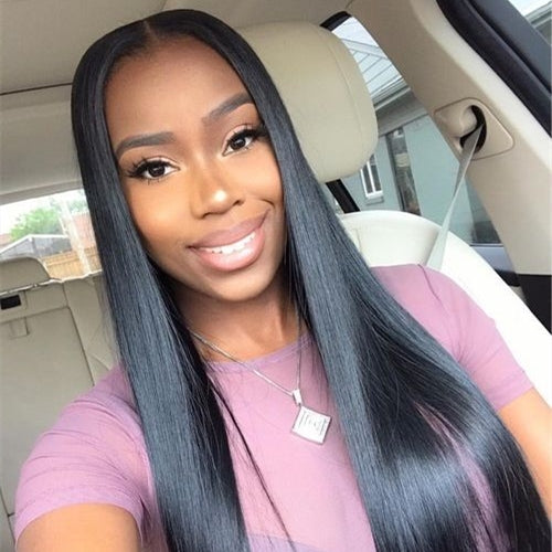 Luna N11 24inch Sleek Long Straight Hair Wig without Bangs