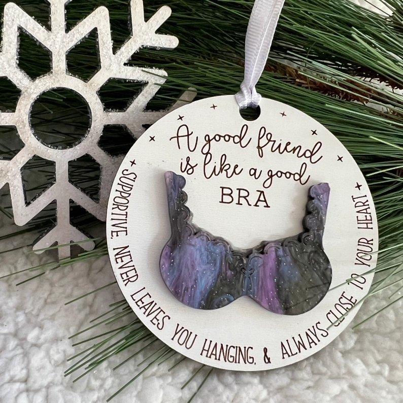Best Friend Gift | Good Friend is Like a Bra