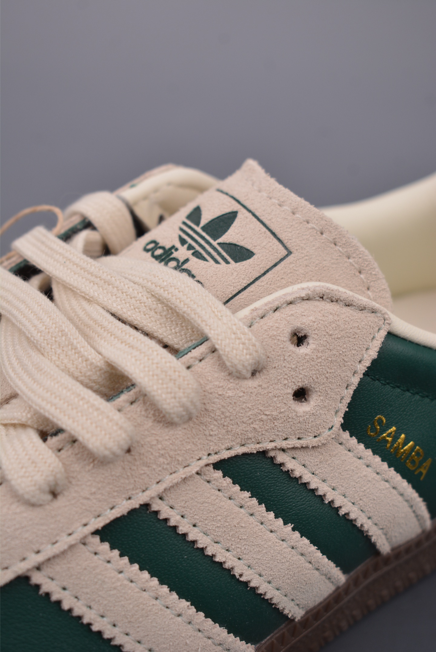 Adidas Originals Samba OG Collegiate Green Cream White JI321