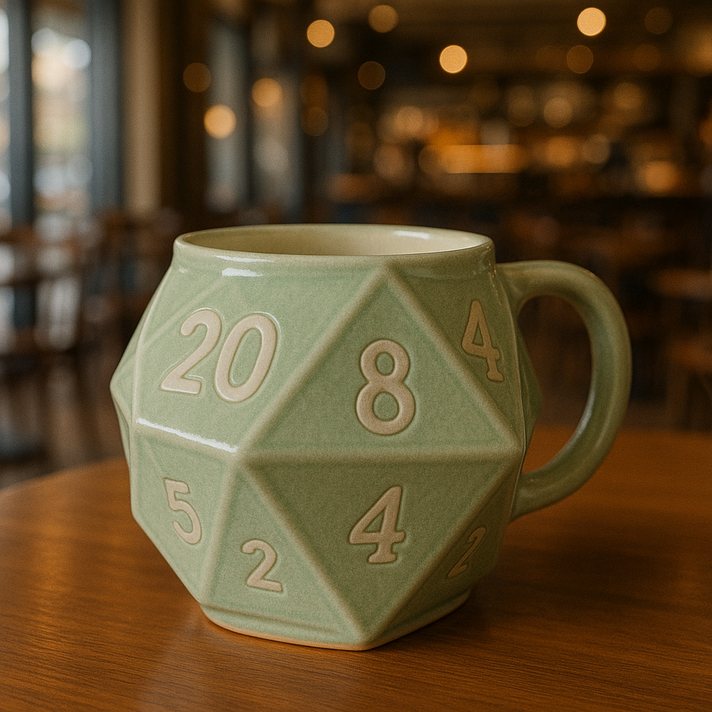 DND Dice Mug