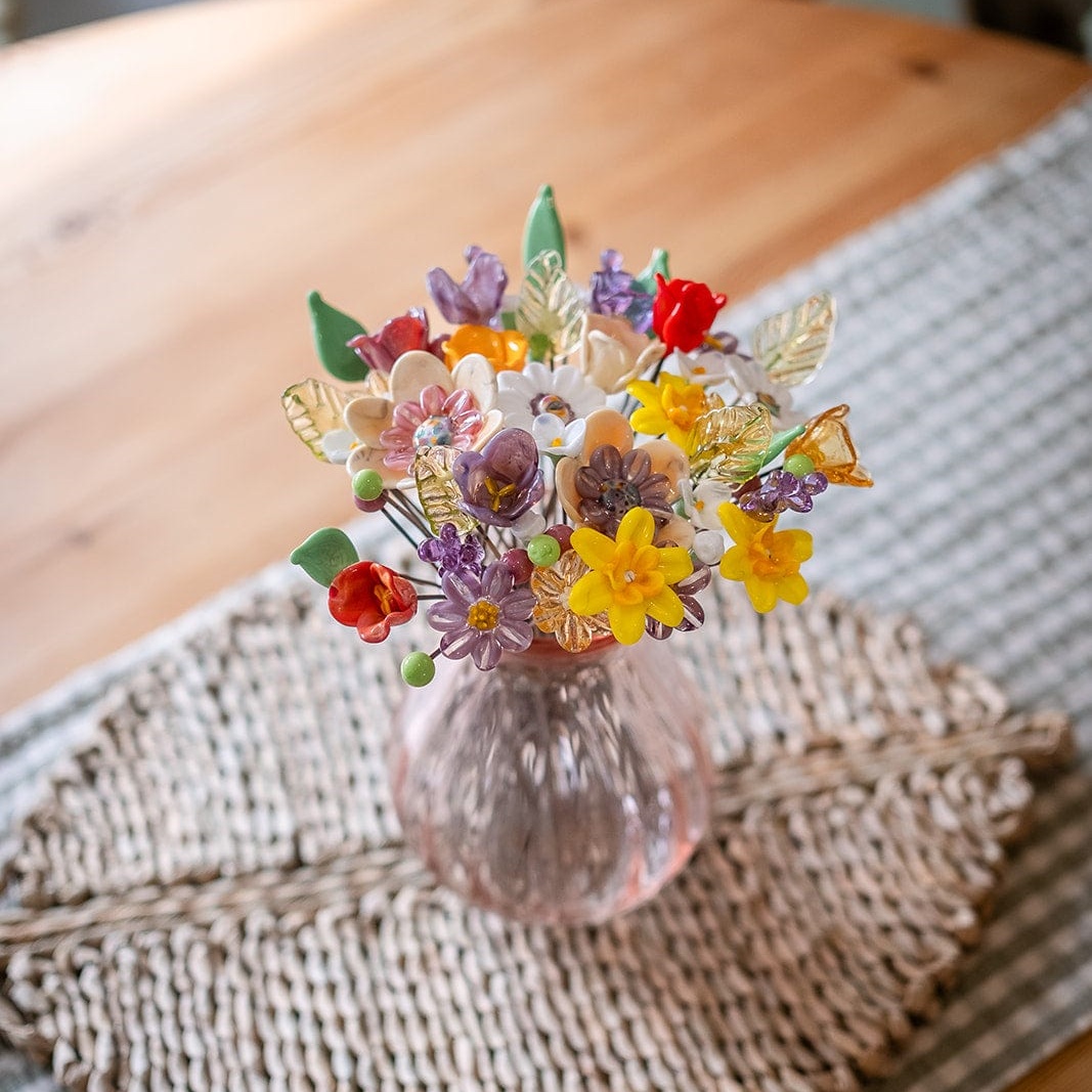 ✨NEW✨Beauty That Never Fades-Handcrafted Glass Flower Bouquets