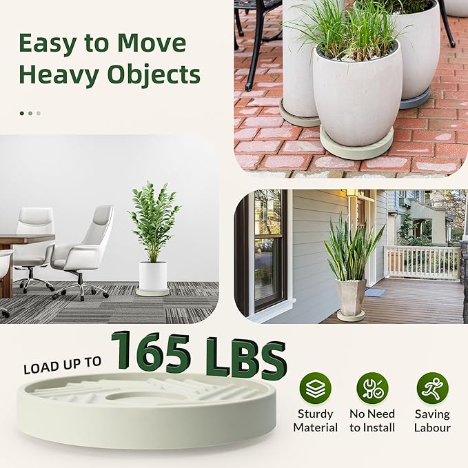 💐💐Heavy - duty Rolling Plant Cart（A must - have for gardening enthusiasts!）