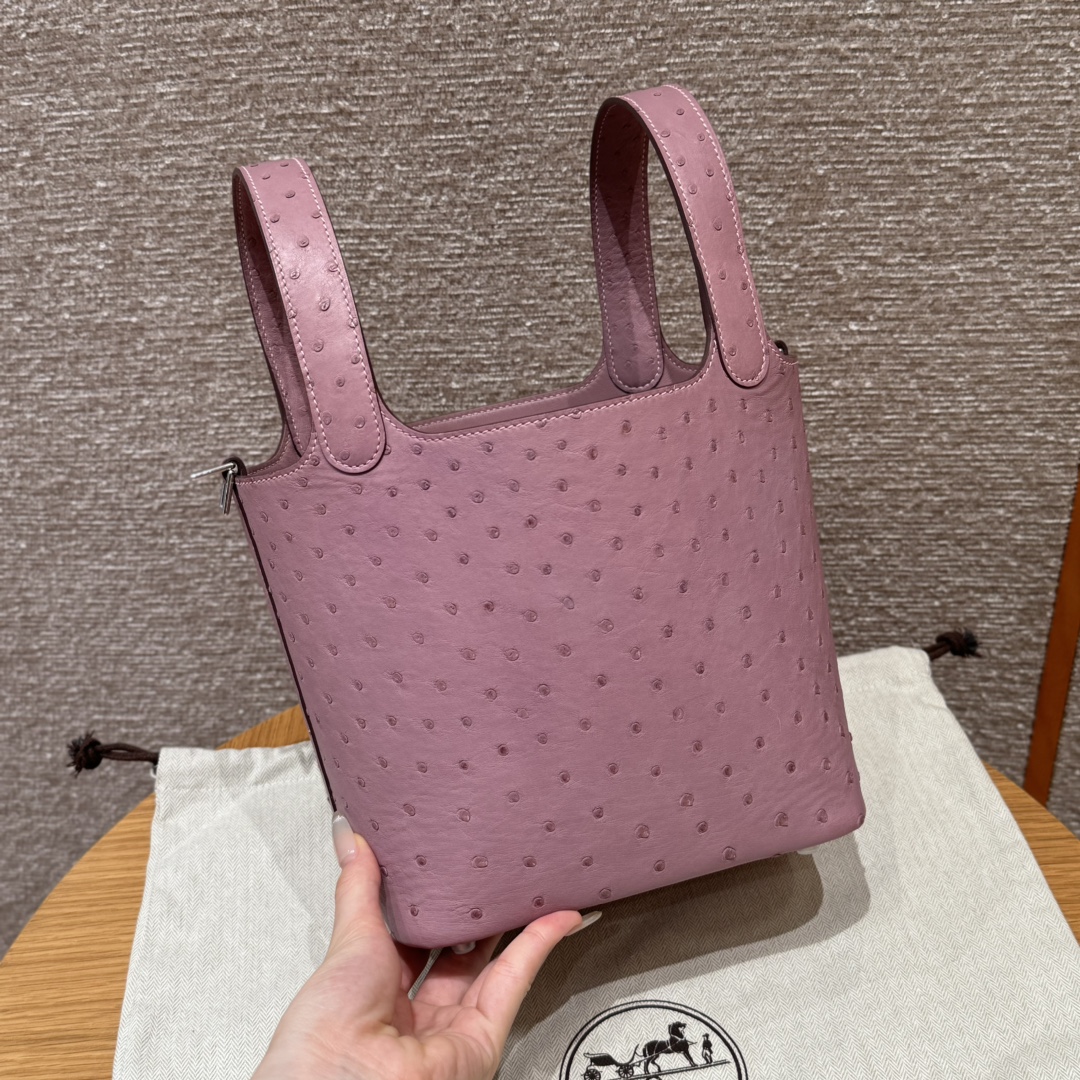 Hermès Picotin 5HCyaen Handbag (Handmade to Order)