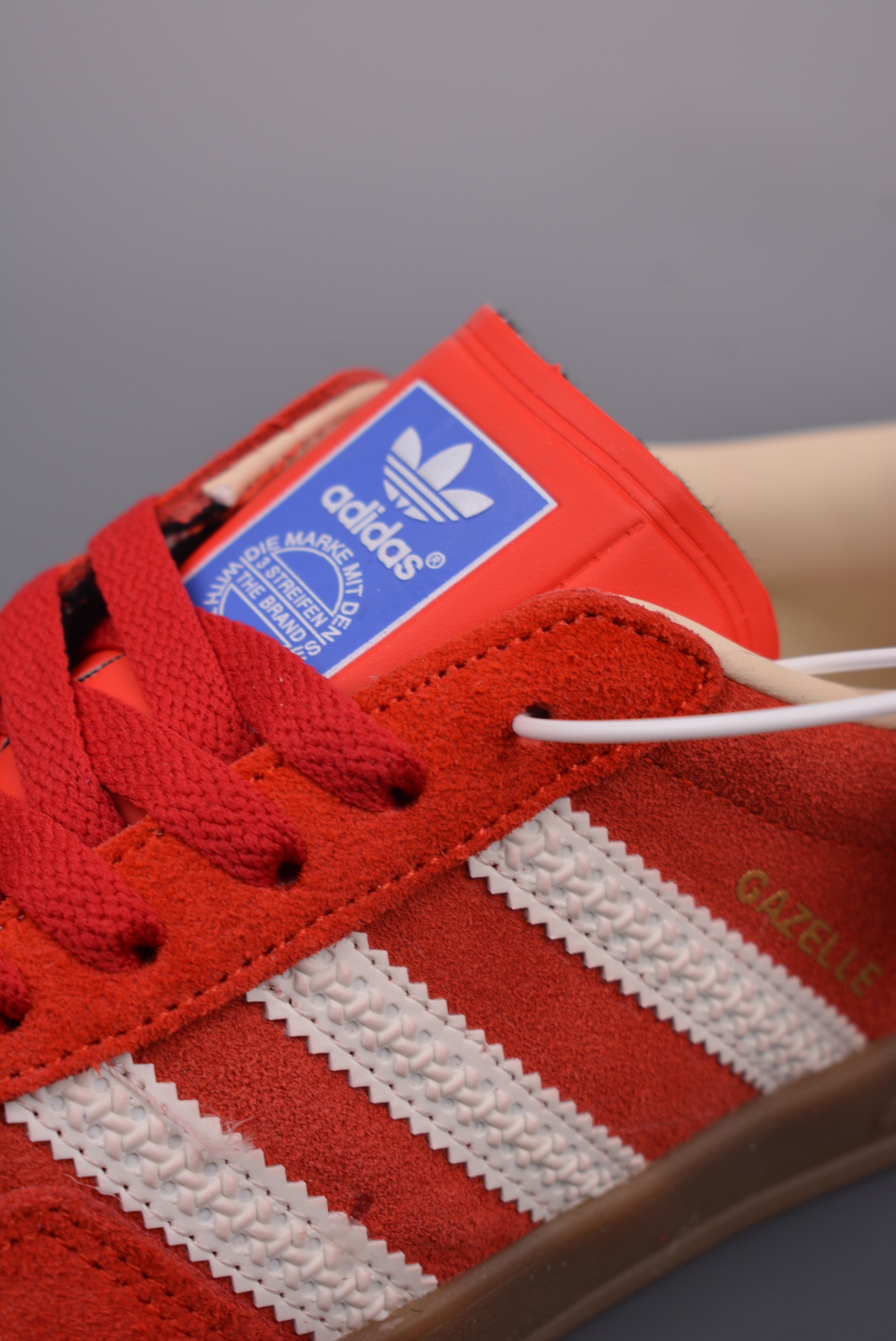 Adidas Gazelle Indoor Trainers Red and White IF1808