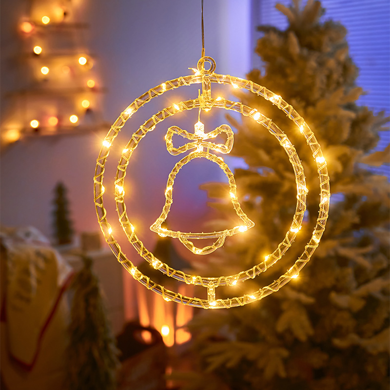 🎄🎅 15.74 in Large Size Rotatable 3D Waterproof Christmas LED Lights Decoration - USB + Remote Control