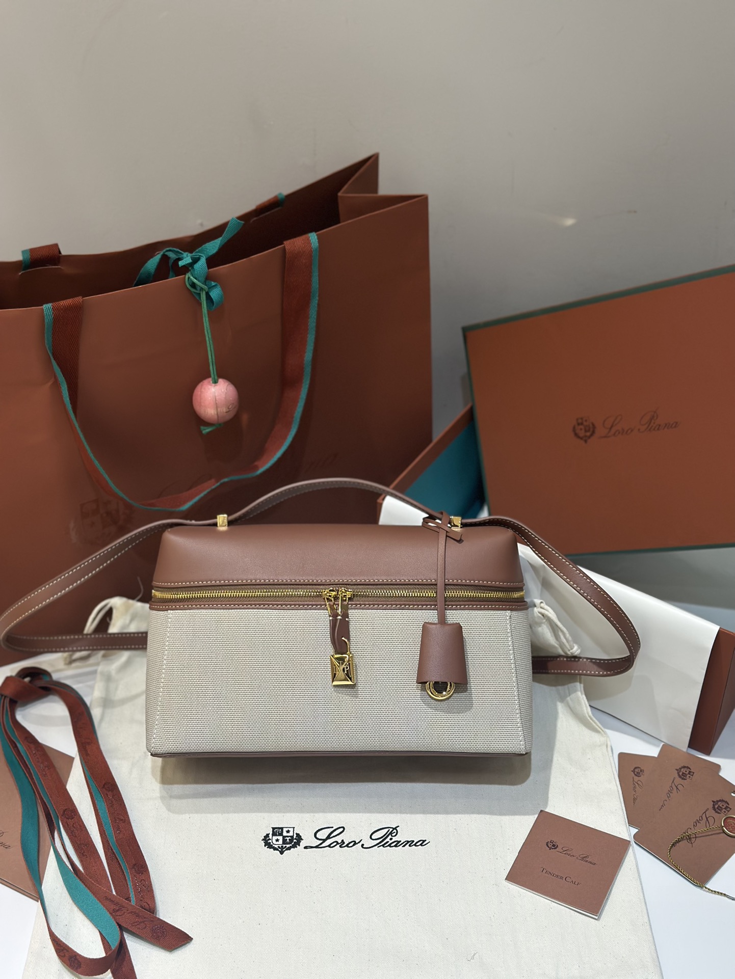 Loro Piana Extra series handbags