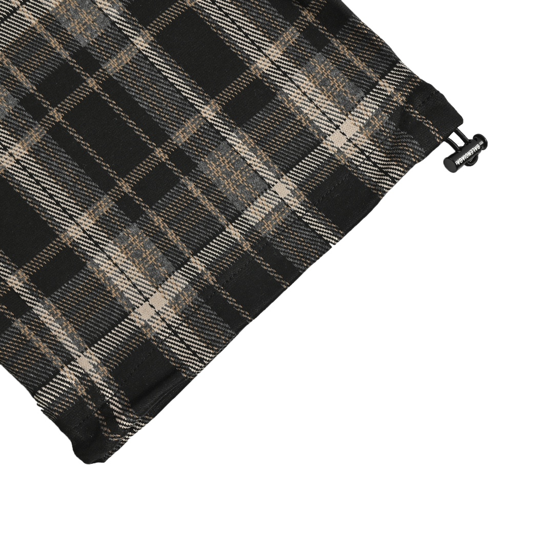 Balenciaga 24ss monogram check trousers