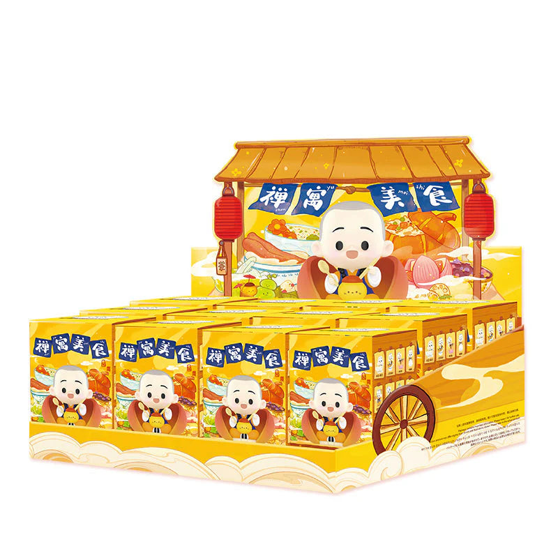 POP MART The Little Monk Yichan Chinese Delicacy Series [1 Blind Box]