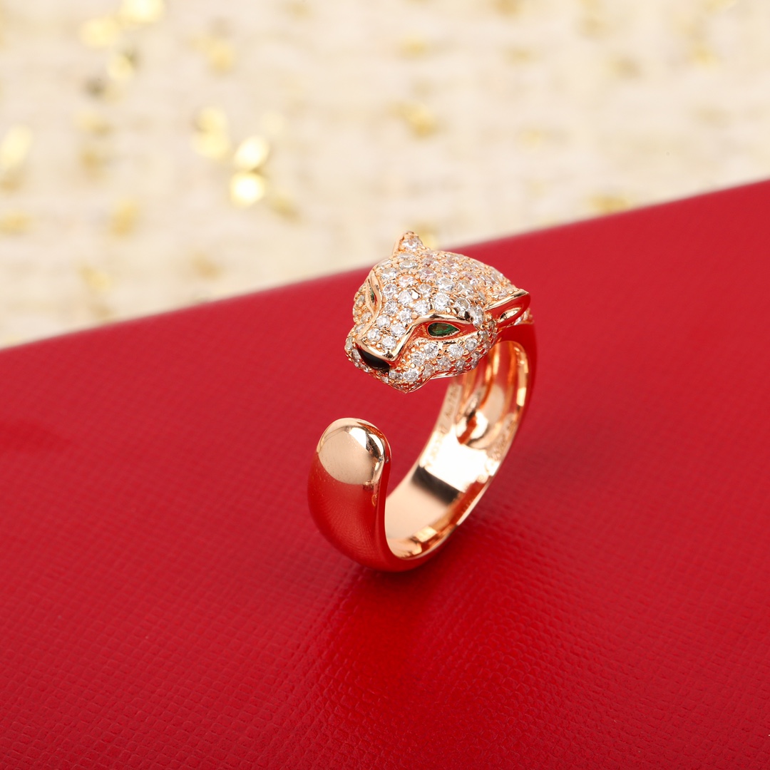 Cartier Panther Head Ring