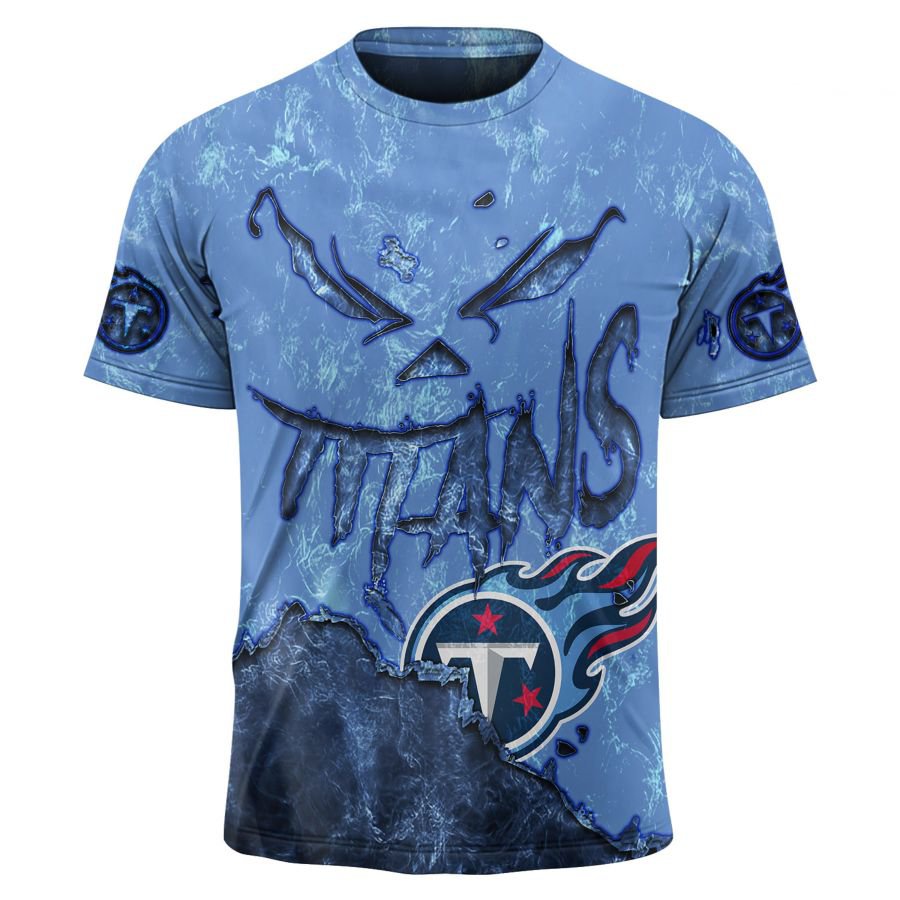 TENNESSEE TITANS 3D HOODIE HALLOWEEN001
