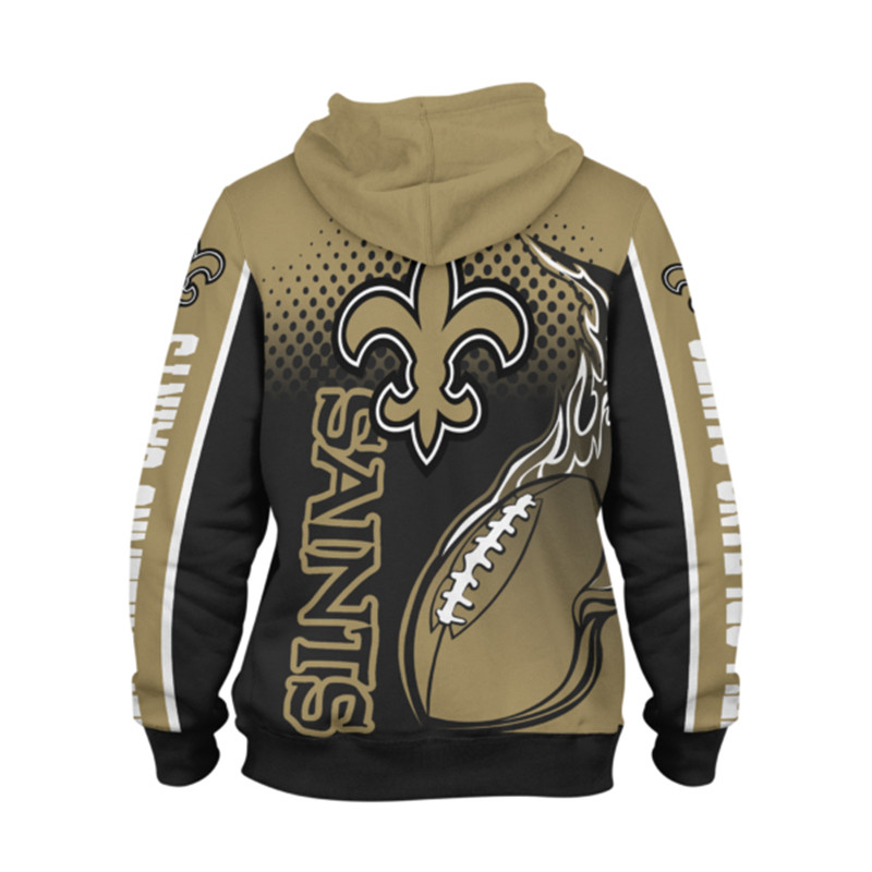 NEW ORLEANS SAINTS 3D HOODIE NNOS008