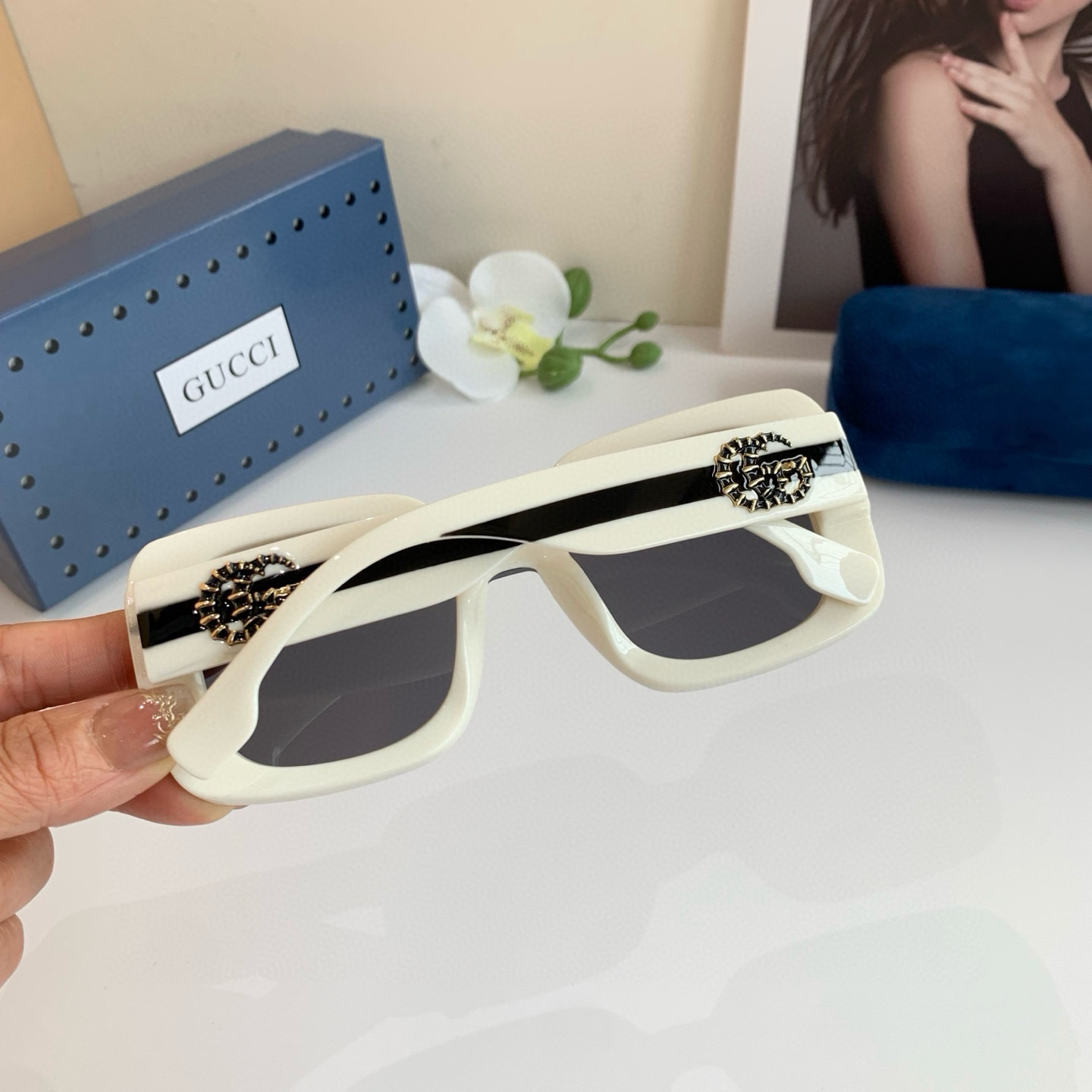 Gucci Square Frame Sunglasses