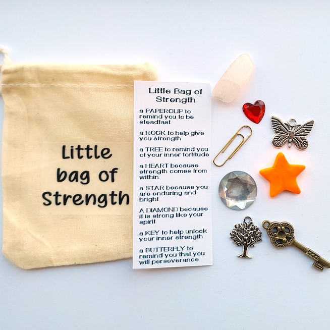 Meaningful gift Little Bag of Strength