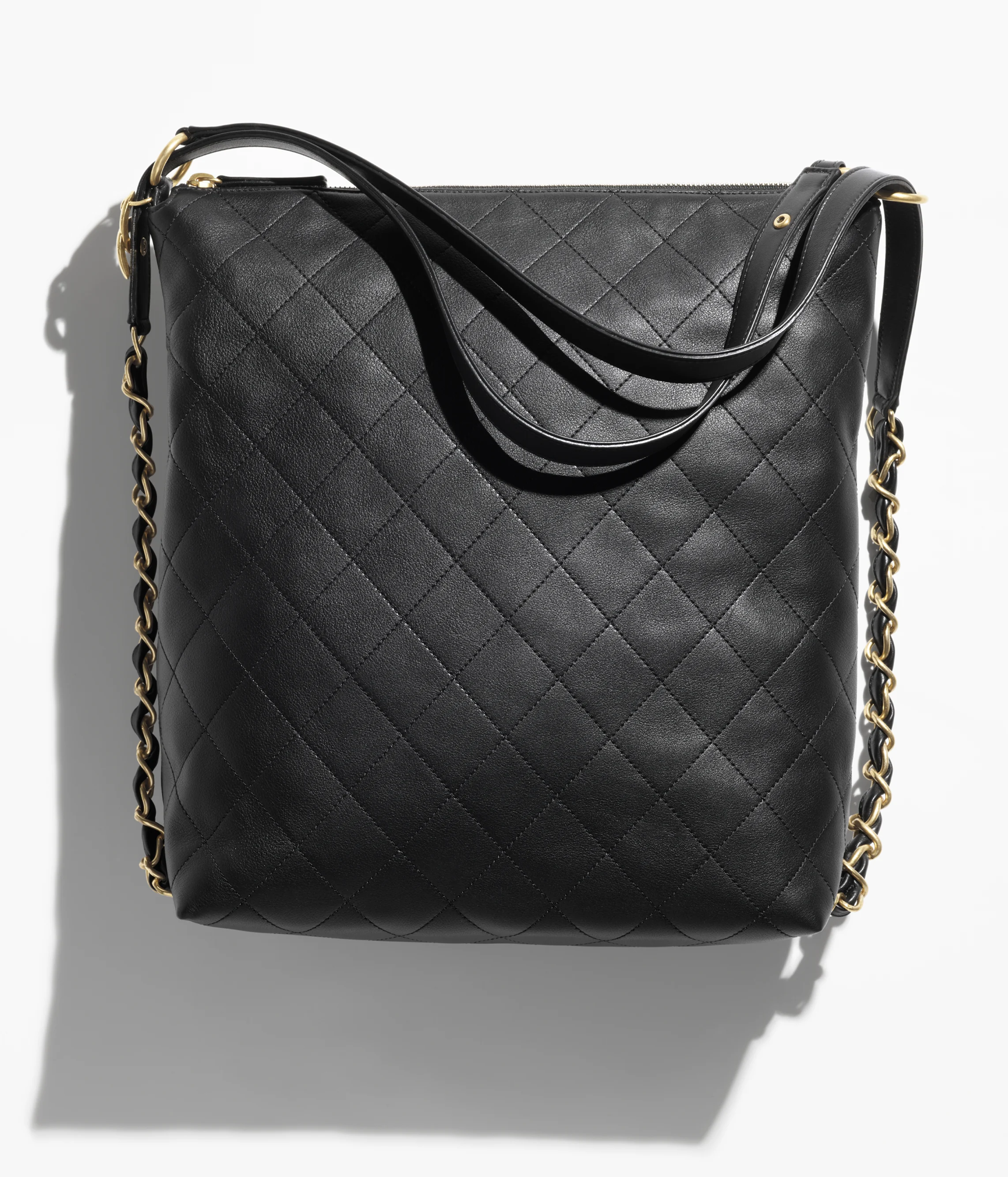Chanel Large Backpack Calfskin & Gold-Tone Metal Black AS5523-B20302-94305