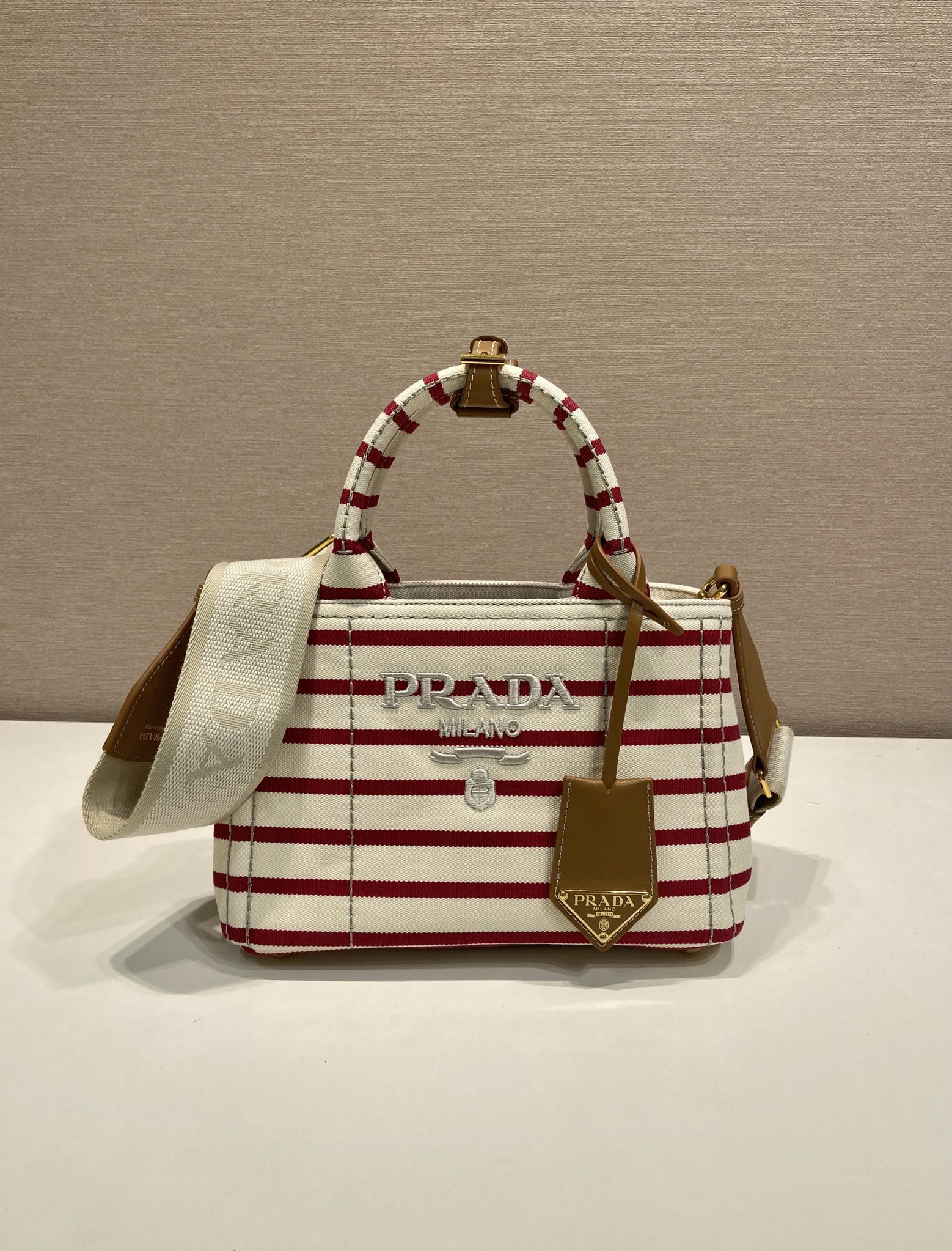 Prada Canvas Mini Bag 1BA038