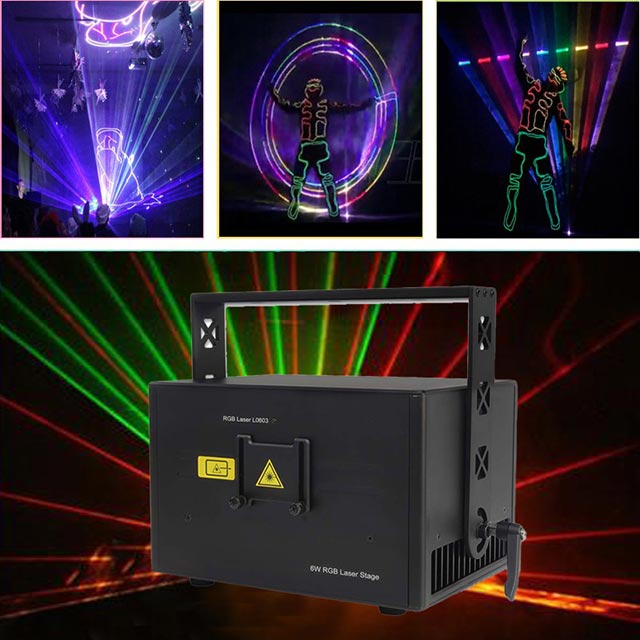 (🎅EARLY XMAS SALE - 50% OFF) RGB DJ Disco Stage Laser Light Sound Activated Led Projector Party Lights