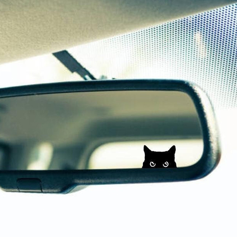 Cat Peeker Decal