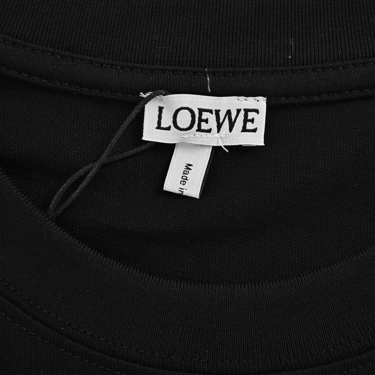 Loewe 25ss graffiti painted letter logo short sleeve