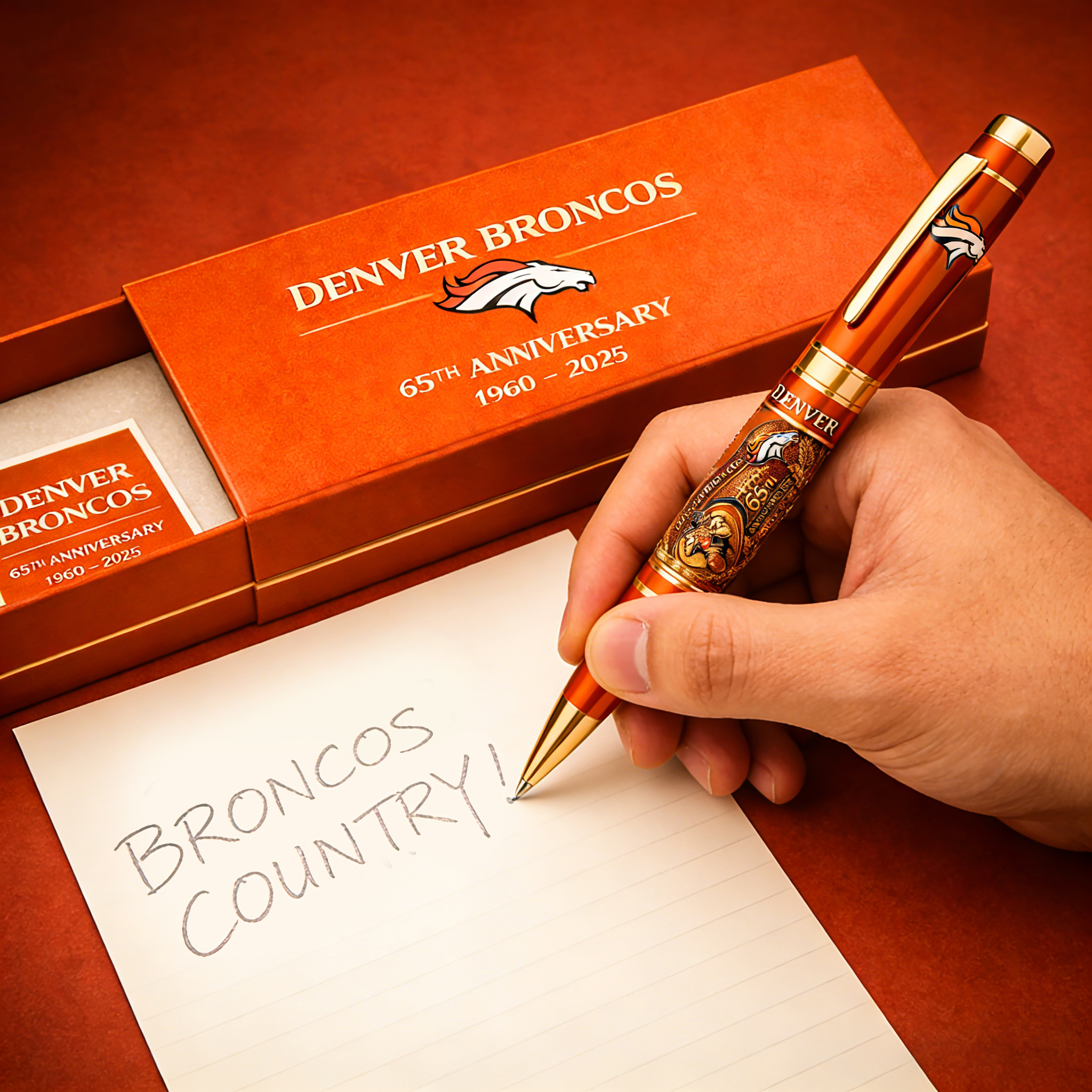 Denver Broncos 65th Anniversary Limited Edition Pen