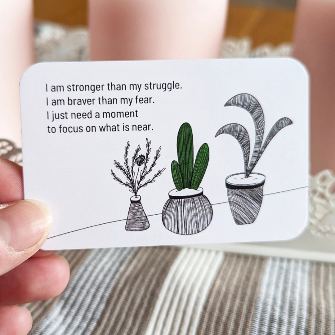 🧘🏼Anxiety Affirmations Card Pack - Anxiety Pocket Poems