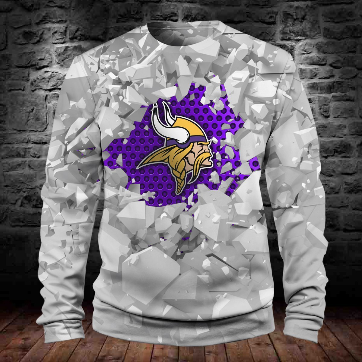 VIKINGS HOODIE 3D ICE14