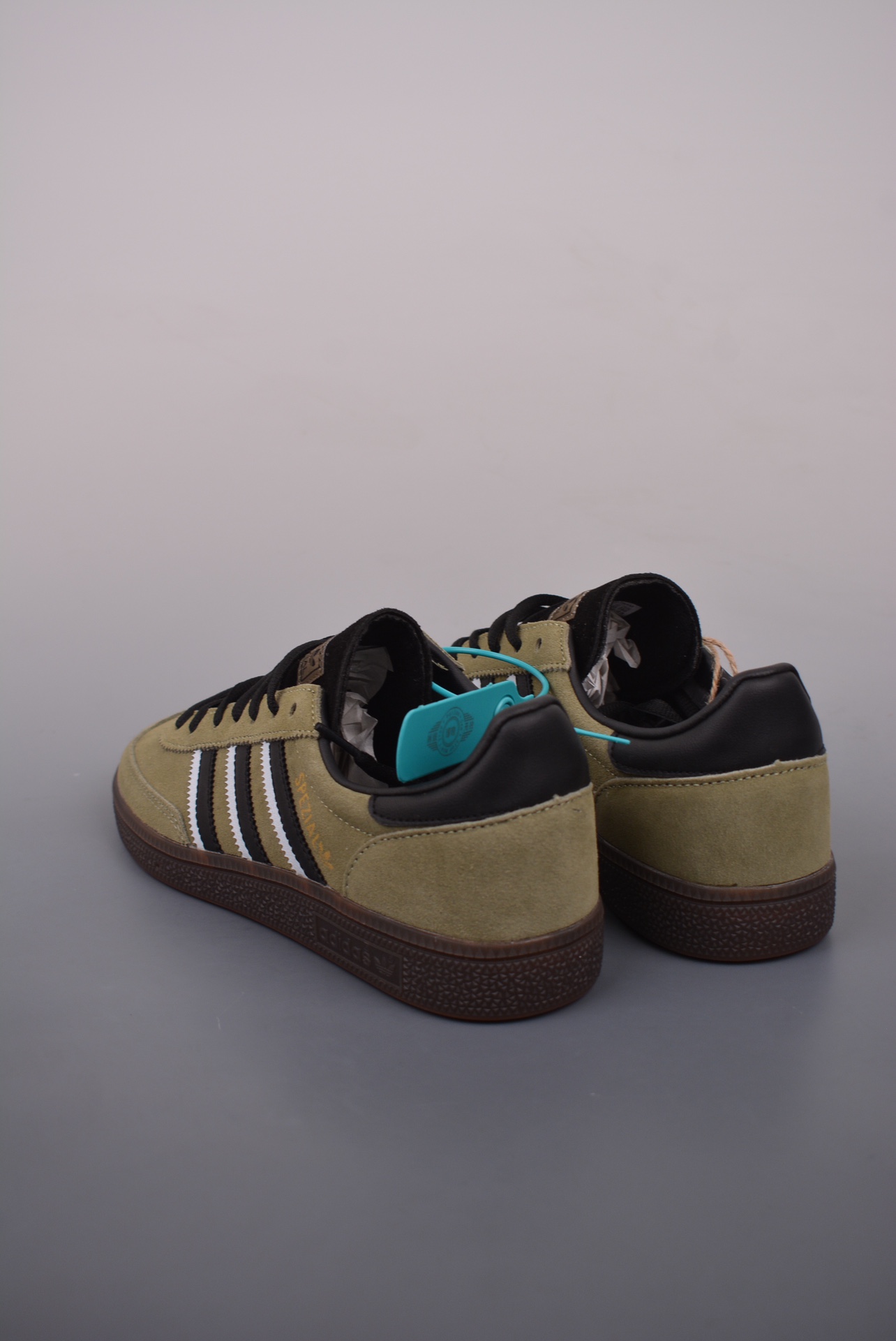 Adidas Handball Spezial Army Green Black and White IG6183