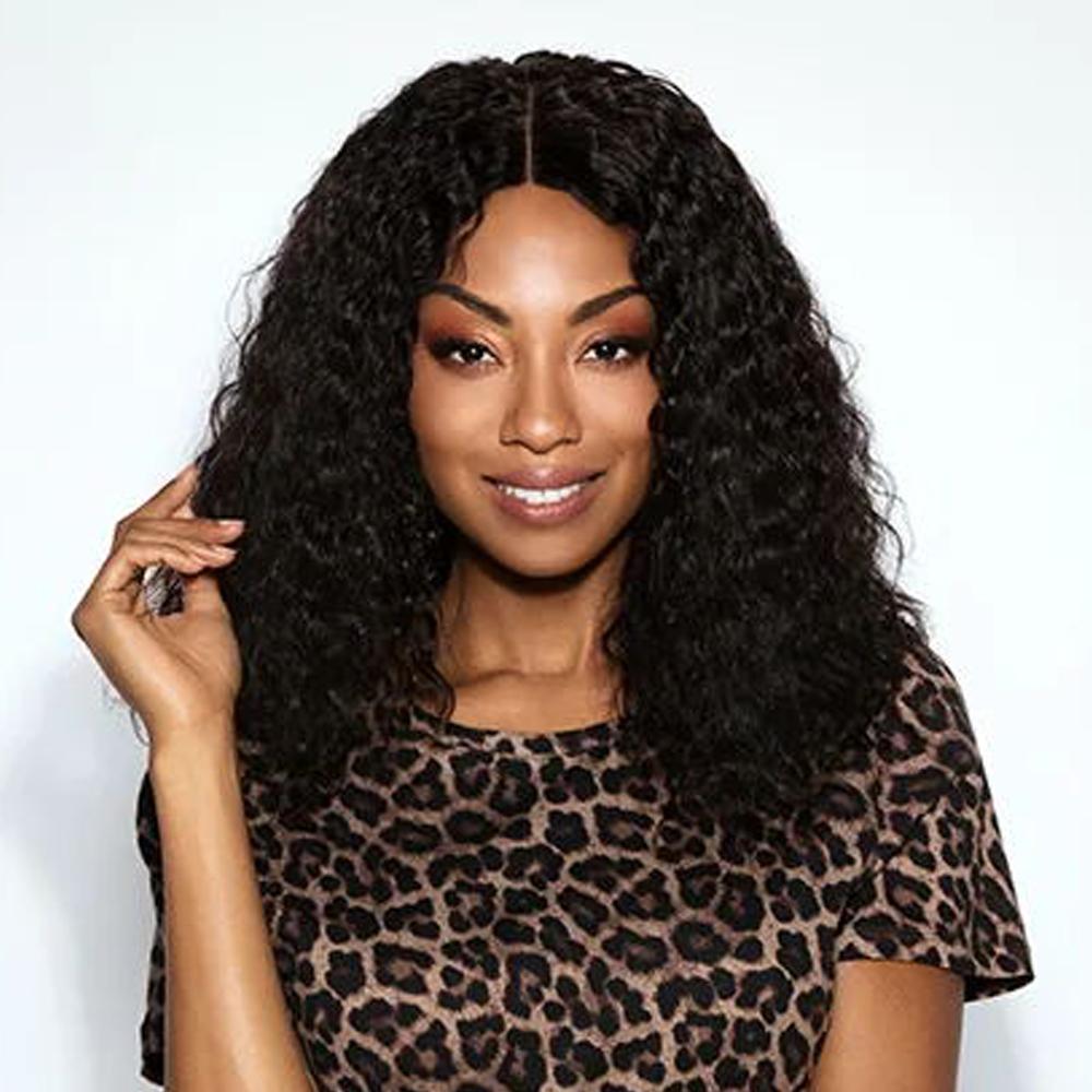 Luna 042 Women Gorgeous Afro Curly Layered Wig Middle Length