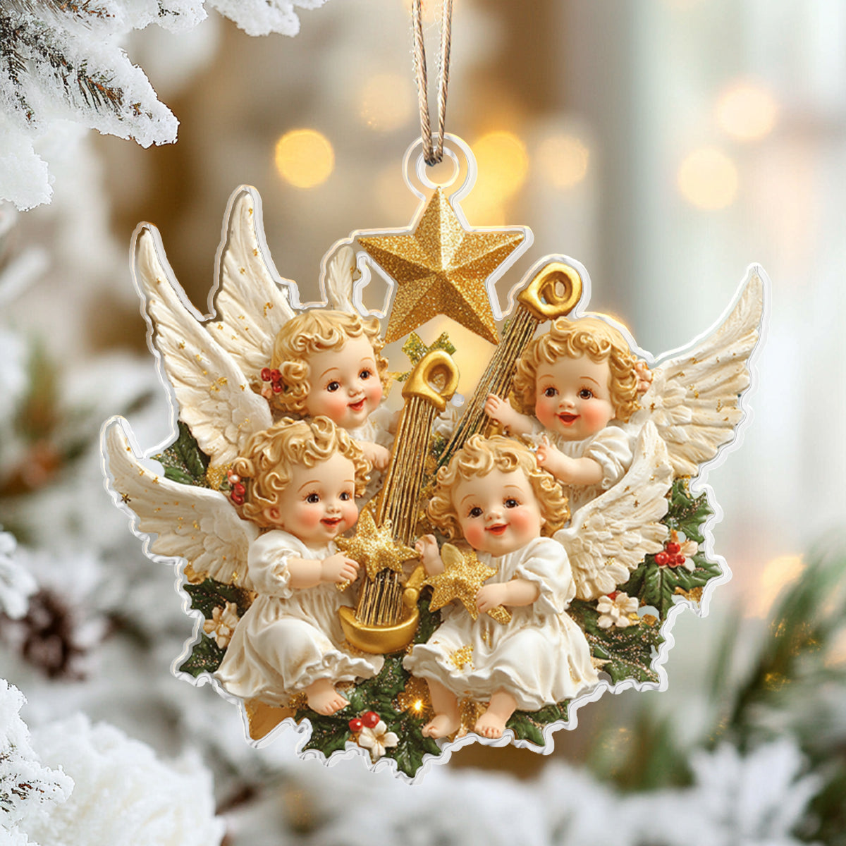 👼🏼Cherubic Angels Ornaments