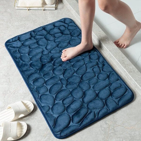 💥Cobblestone Embossed Bathroom Bath Mat💥